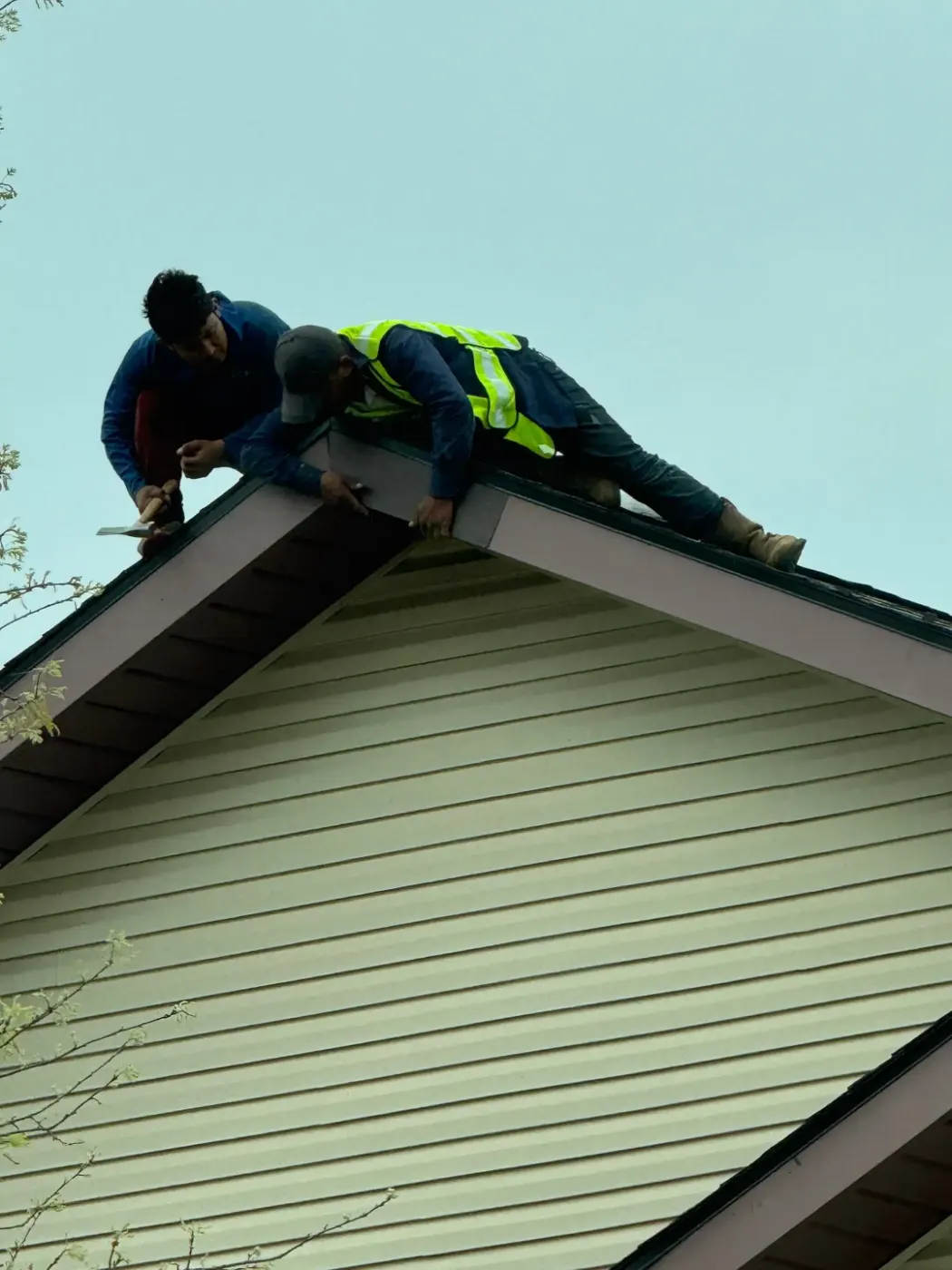Commercial roofing by Winchester Commercial Roofing near Yorktown, IN