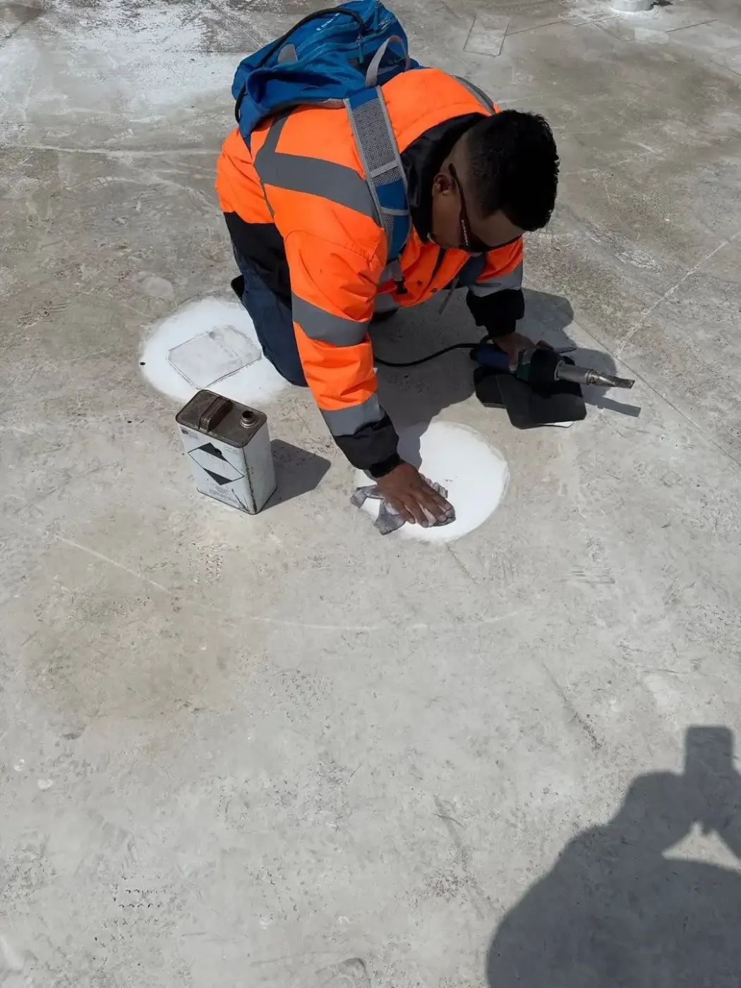 Flashing and seam work in Winchester